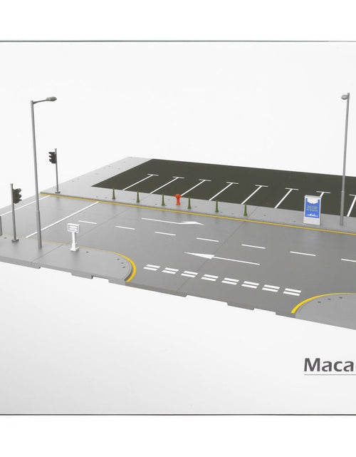 Load image into Gallery viewer, TINY City scale 1:64 Street Diorama Painted Model - S2 Macau Road Set

