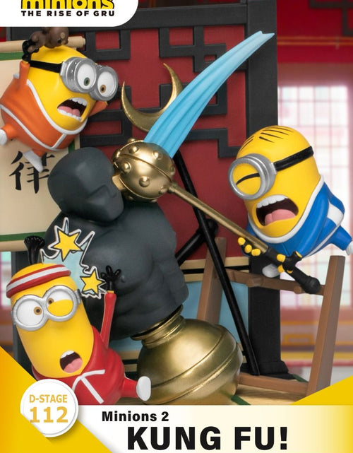 Load image into Gallery viewer, Beast Kingdom Diorama Stage-112 - Minions 2 - Kung Fu!
