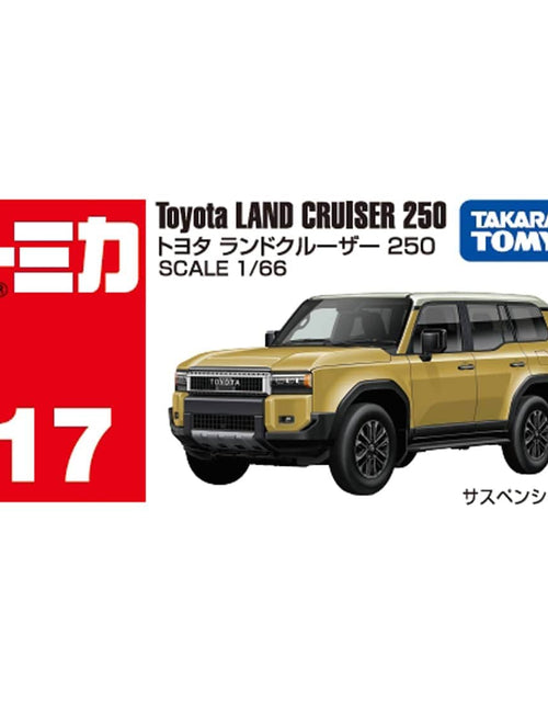 Load image into Gallery viewer, Takara Tomy Tomica 1:66 No.17 Toyota Land Cruiser 250 Diecast Model Car
