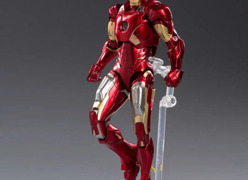 Load image into Gallery viewer, ZD Toys Marvel Avengers 1/10 Iron Man MK7 Action Figure with LIGHTING Function
