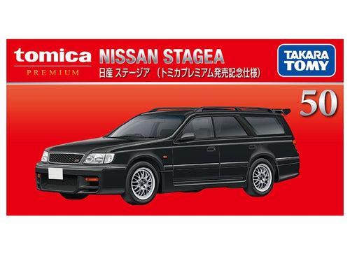 Load image into Gallery viewer, Takara Tomy Tomica Premium 1/63  No.50 Nissan Stagea (1st) Diecast Model Car
