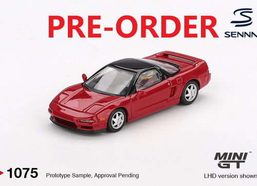Load image into Gallery viewer, (Pre-order) MINI GT #1075 Honda NS-X Prototype Midship Sports 1989 Ayrton Senna
