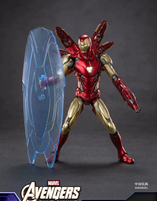 Load image into Gallery viewer, ZD Toys Marvel Avengers 1/10 Iron Man MK85 Action Figure with LIGHTING Function
