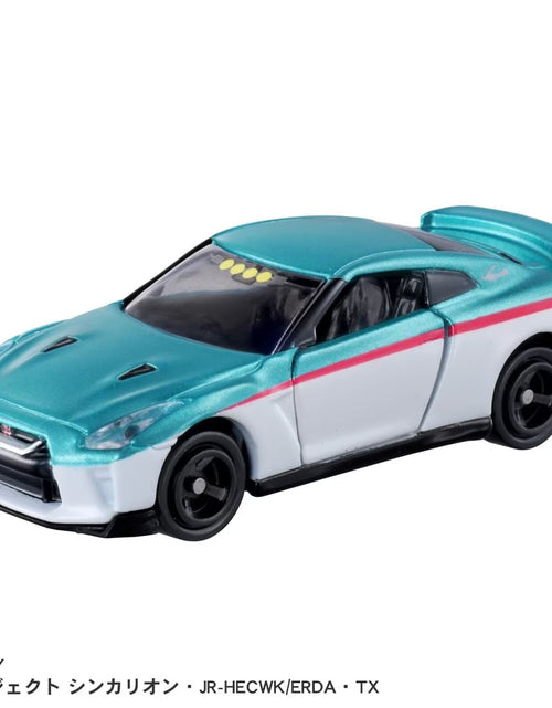 Load image into Gallery viewer, Takara Tomy Tomica Die-cast Car Shinkansen CW Nissan GT-R E5 Hayabusa Model Car
