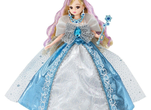 Load image into Gallery viewer, Takara Tomy Licca Dress LW-22 Blue Luminous Princess Outfit (No Doll)
