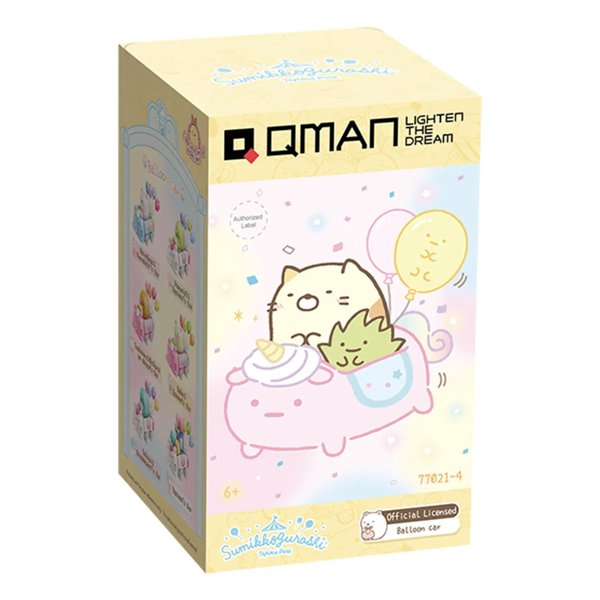 Qman Keeppley Building Blocks #30490 Sumikko Neko & Zassous Balloon Car