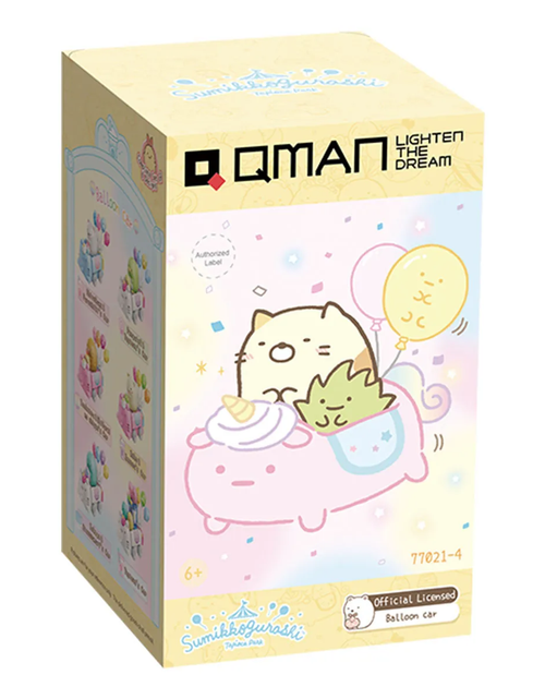Load image into Gallery viewer, Qman Keeppley Building Blocks #30490 Sumikko Neko &amp; Zassous Balloon Car
