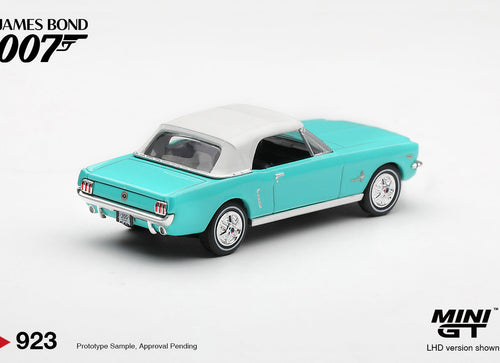 Load image into Gallery viewer, (Pre-order) Mini GT #923 Ford Mustang Convertible "Thunderball" James Bond 007
