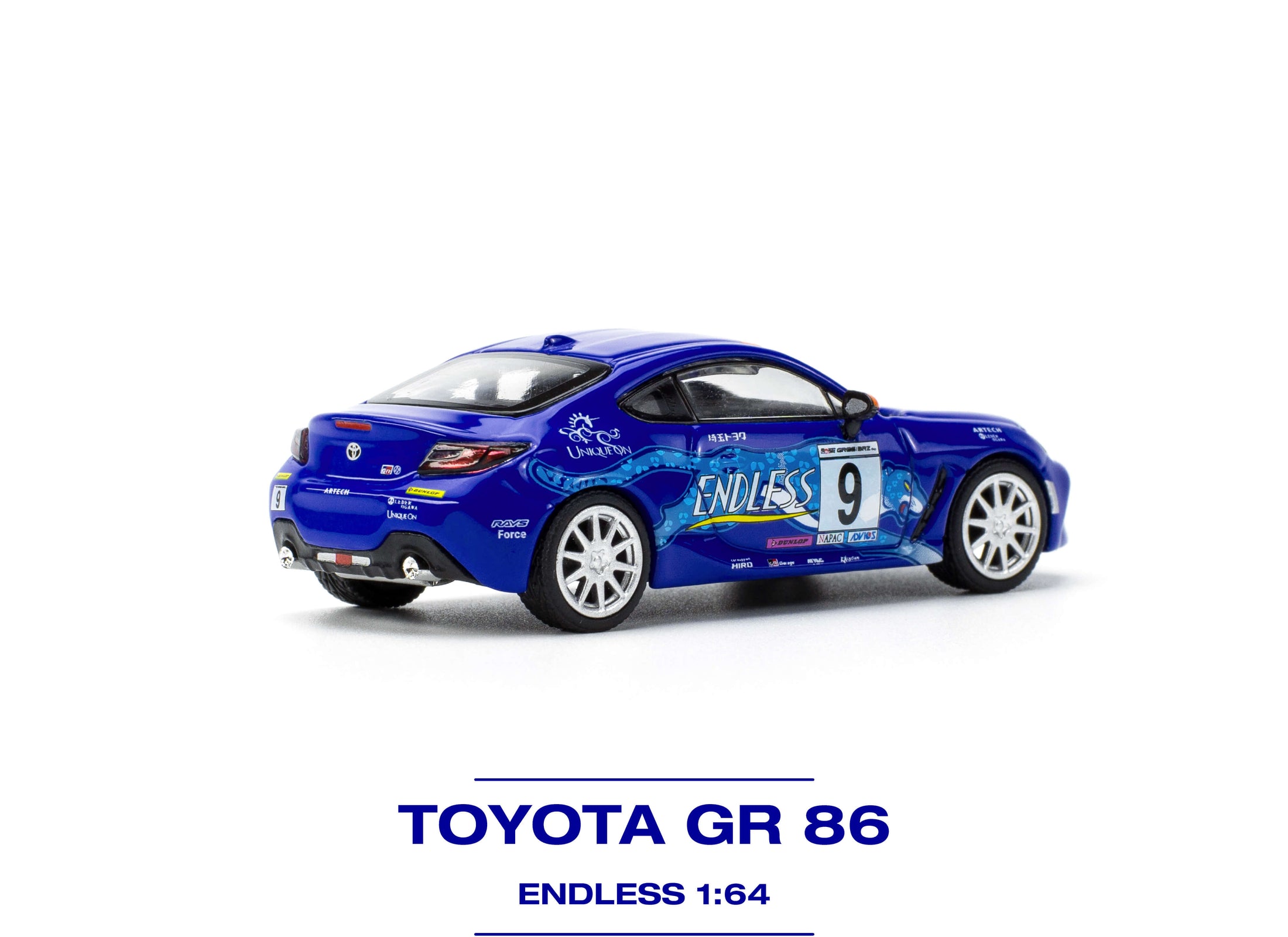 POPRACE 1/64 GR86 ENDLESS Diecast Model Car
