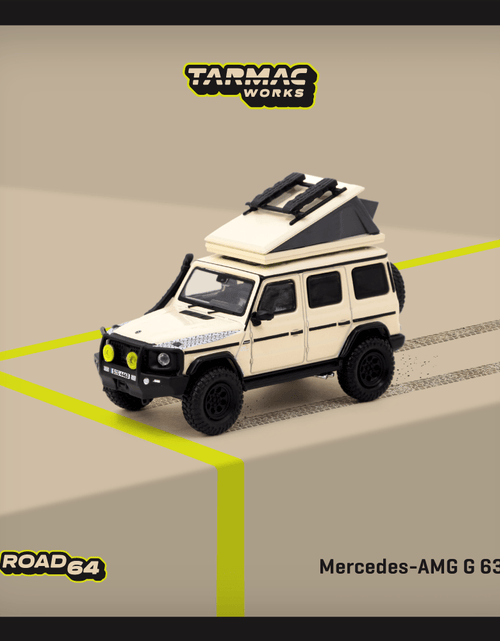 Load image into Gallery viewer, Tarmac Works 1/64 Mercedes-AMG G 63 Camping Diecast model car
