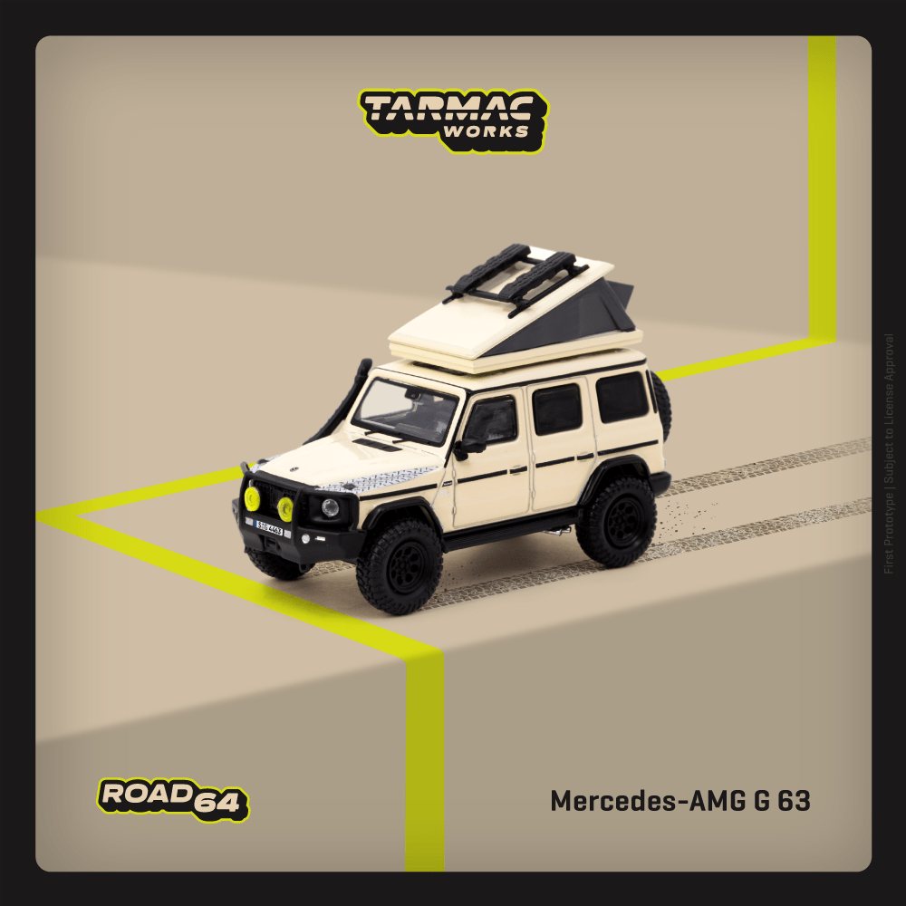 Tarmac Works 1/64 Mercedes-AMG G 63 Camping Diecast model car