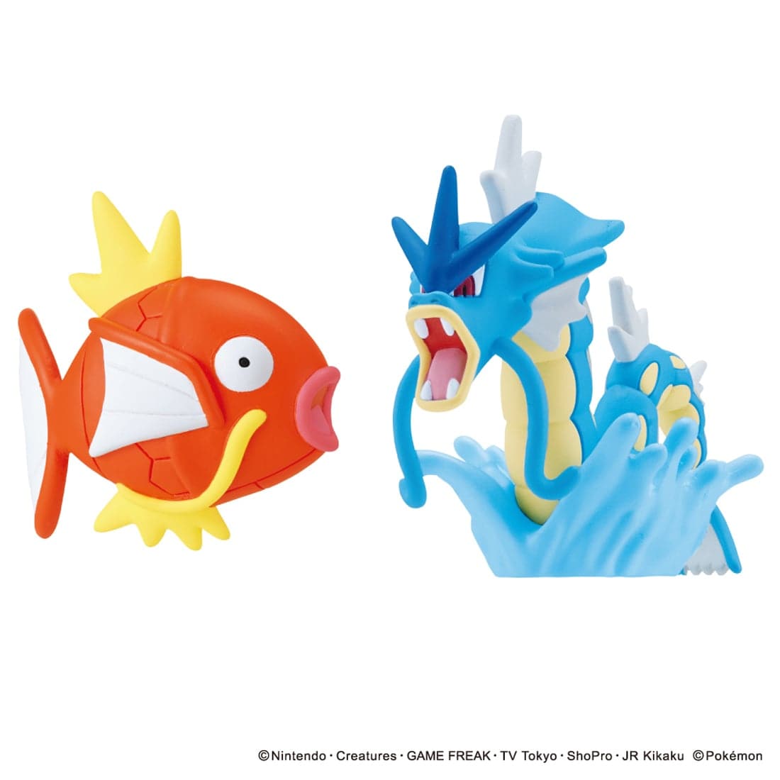 Takara Tomy Pokemon Moncolle Magikarp & Gyarados Set Collectible Mini Figure