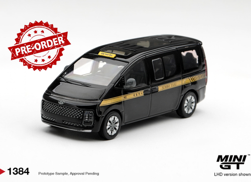 Load image into Gallery viewer, (Pre-order) Mini GT #1384 Hyundai Staria TAXI Diecast Model Car
