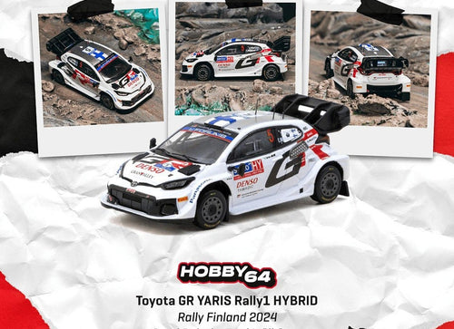 Load image into Gallery viewer, (Pre-order) Tarmac Works 1/64 Toyota GR YARIS Rally1 HYBRID Rally Finland 2024
