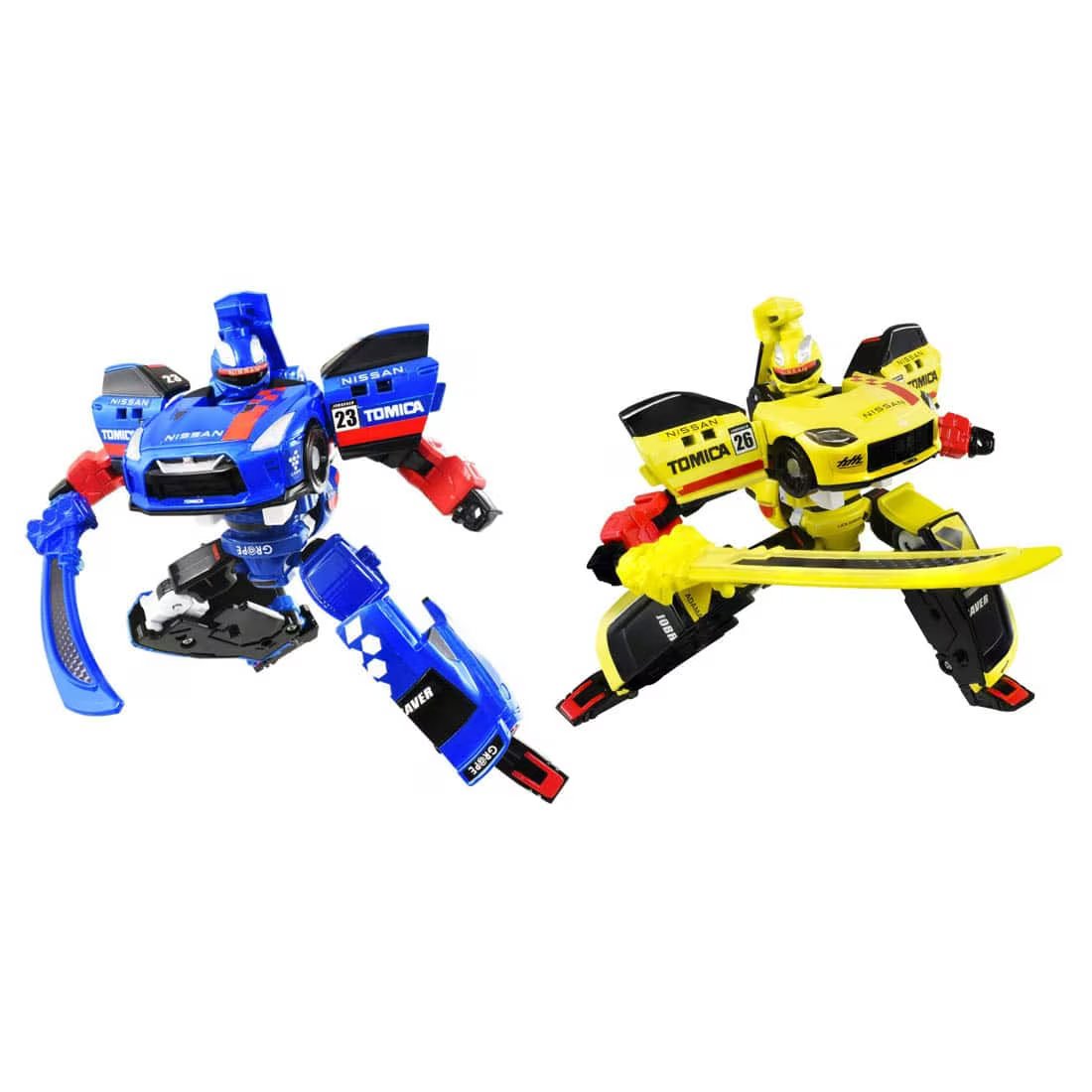 Takara Tomy Tomica Joblabor Race Blabor Nissan GT-R & Fairlady Z W Set