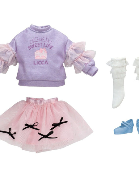 Takara Tomy Licca Chan Doll Dress LW-19 Sugar Ribbon (NO DOLL)