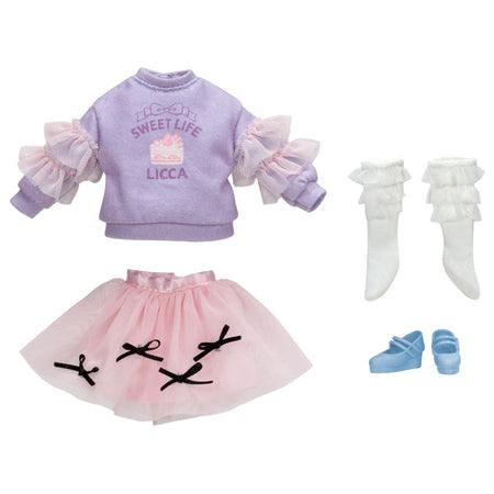 Takara Tomy Licca Chan Doll Dress LW-19 Sugar Ribbon (NO DOLL)