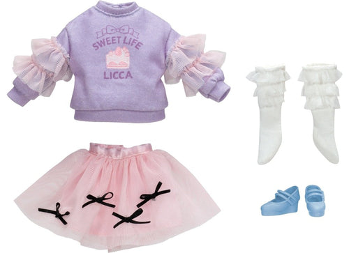 Load image into Gallery viewer, Takara Tomy Licca Chan Doll Dress LW-19 Sugar Ribbon (NO DOLL)
