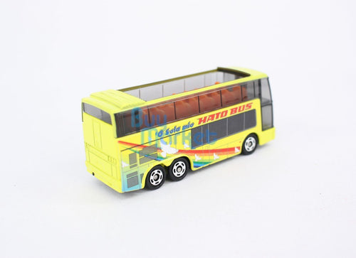 Load image into Gallery viewer, Takara Tomy Tomica #42 MIT. Fuso Aero King Hato Bus 1st 1/156 Diecast Toy Car

