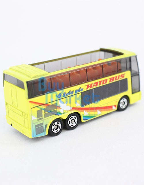 Load image into Gallery viewer, Takara Tomy Tomica #42 MIT. Fuso Aero King Hato Bus 1st 1/156 Diecast Toy Car
