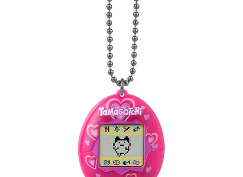 Load image into Gallery viewer, Bandai Original Tamagotchi - GEN1 Lots of Love (PDQ) Pink Electric Pet
