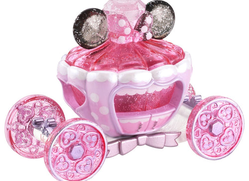 Load image into Gallery viewer, Takara Tomy Disney Motors Jewelry Storage Box Pumpkin Car Minnie Mouse Mickey
