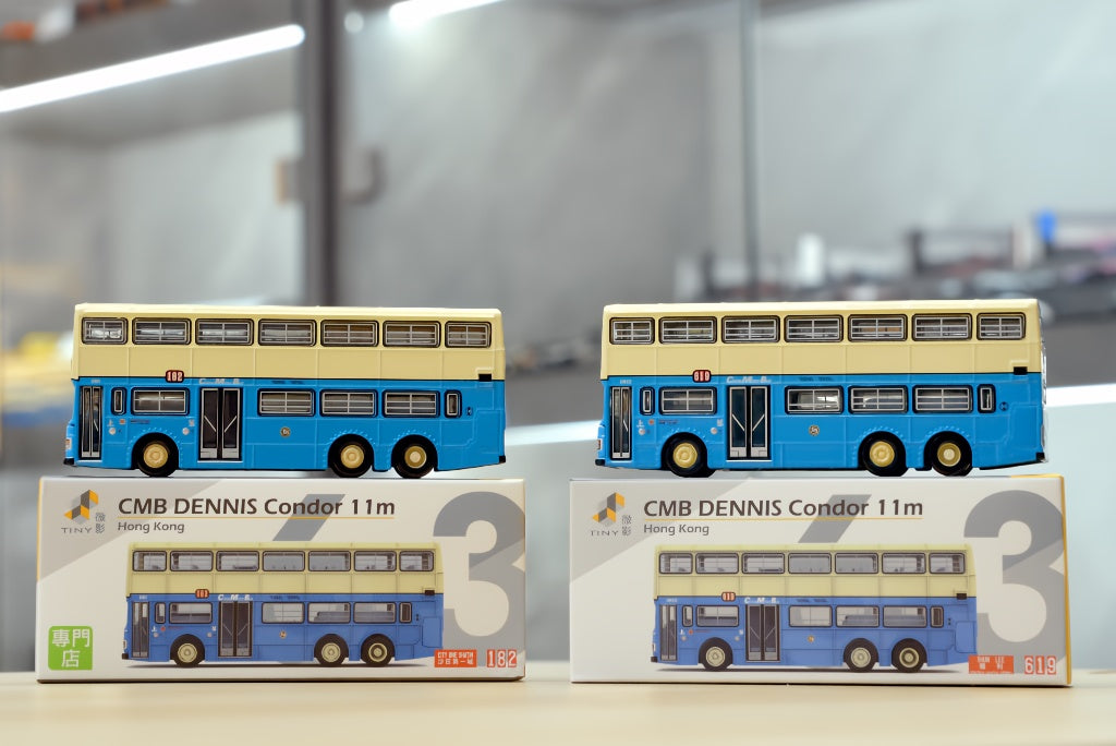 Tiny City 63 Die-cast 1/110 Model Car - CMB DENNIS Condor 11m non air-cond (182)
