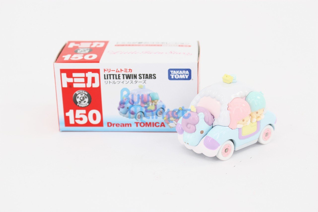 Takara Tomy Dream Tomica #150 Sanrio Little Twin Stars 5CM Diecast Toy Car Japan