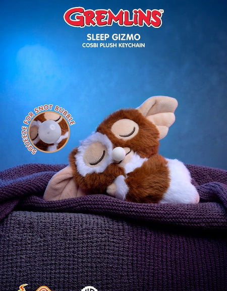 Hot Toys Gremlins Sleeping Gizmo Cosbi Plush Keychain #PPLU128N