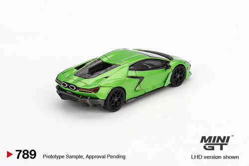 Load image into Gallery viewer, Mini GT #789 1/64 Lamborghini Revuelto  Verde Selvans LHD Model Car
