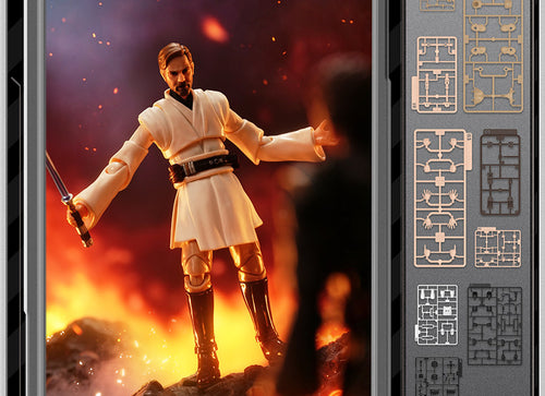 Load image into Gallery viewer, Blokees Star Wars Revenge of The Sith Champion Class 09 OBI-WAN KENOBI Model Kit
