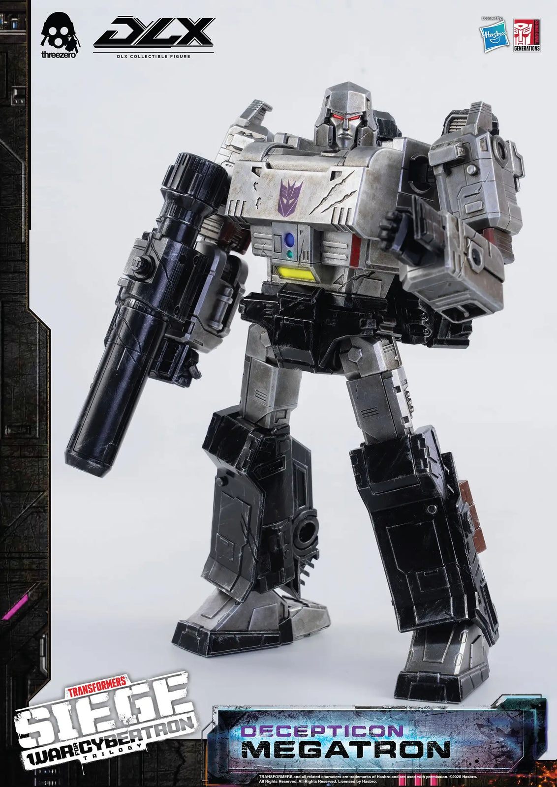 Threezero Transformers: War For Cybertron Trilogy DLX Megatron