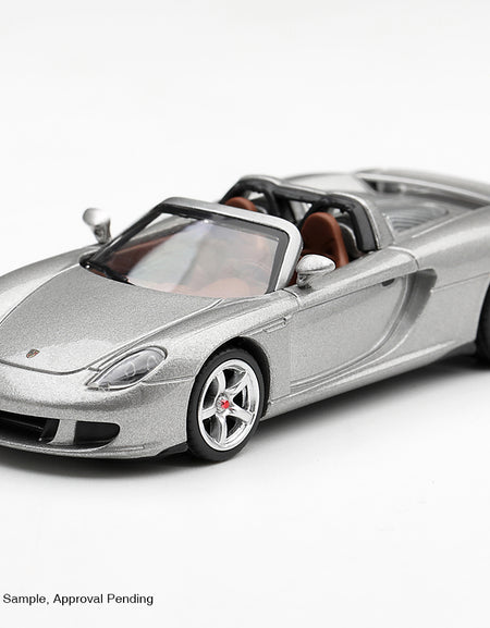 (Pre-order) Mini GT 1/64 #1236 Porsche Carrera GT GT Silver LHD