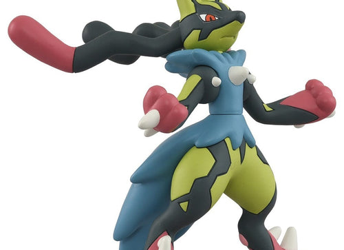 Load image into Gallery viewer, Takara Tomy Pokemon Monster Collection Yellow Mega Lucario Mini Figure
