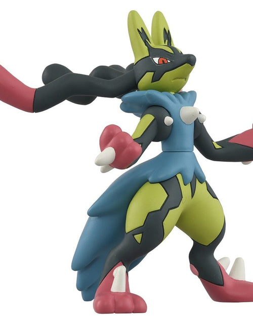 Load image into Gallery viewer, Takara Tomy Pokemon Monster Collection Yellow Mega Lucario Mini Figure
