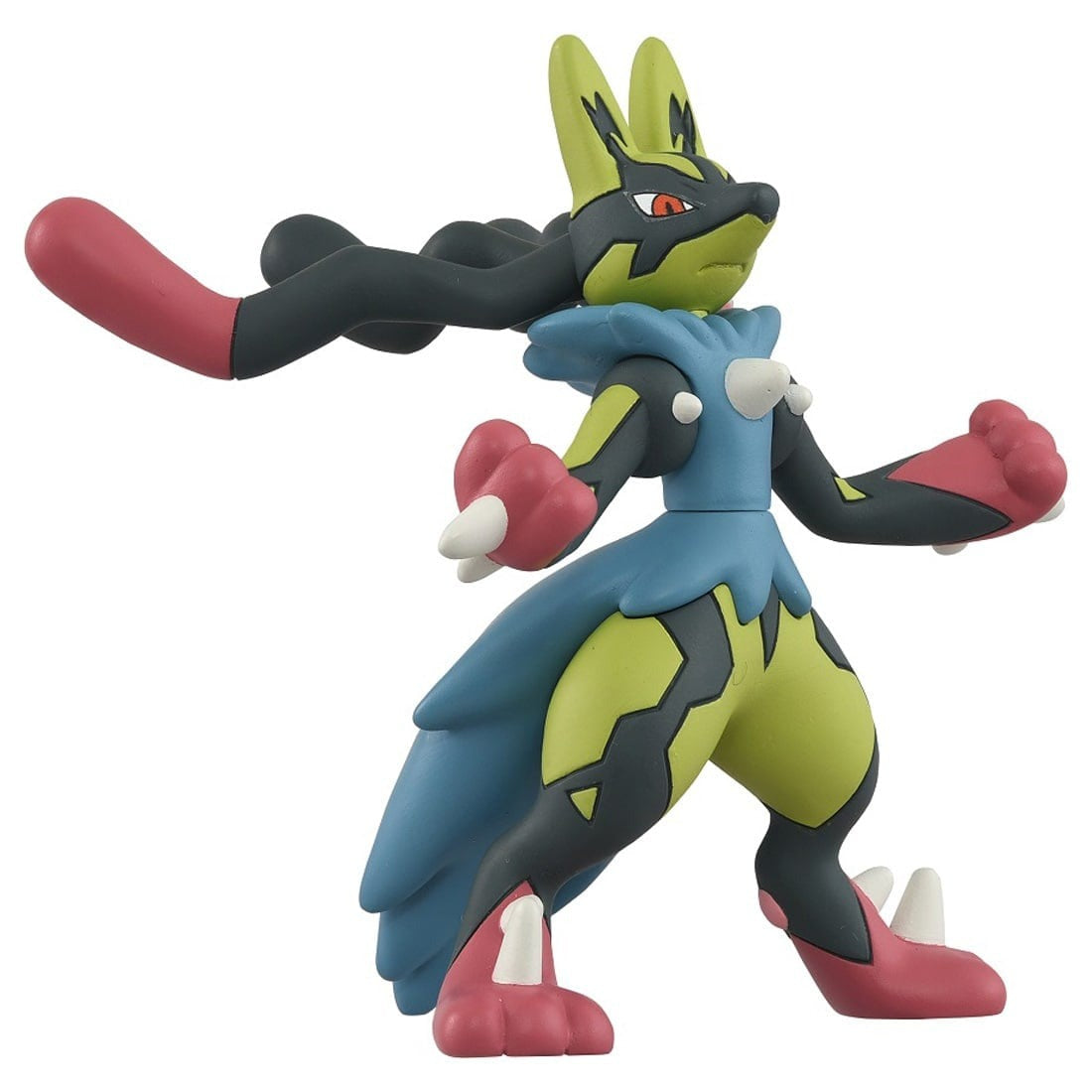 Takara Tomy Pokemon Monster Collection Yellow Mega Lucario Mini Figure