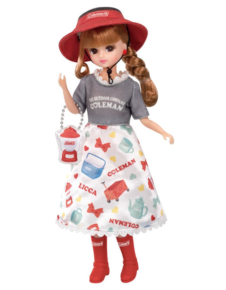 Takara Tomy Licca Licca-chan LD-09 Camp Love Dress up girl Doll Japan