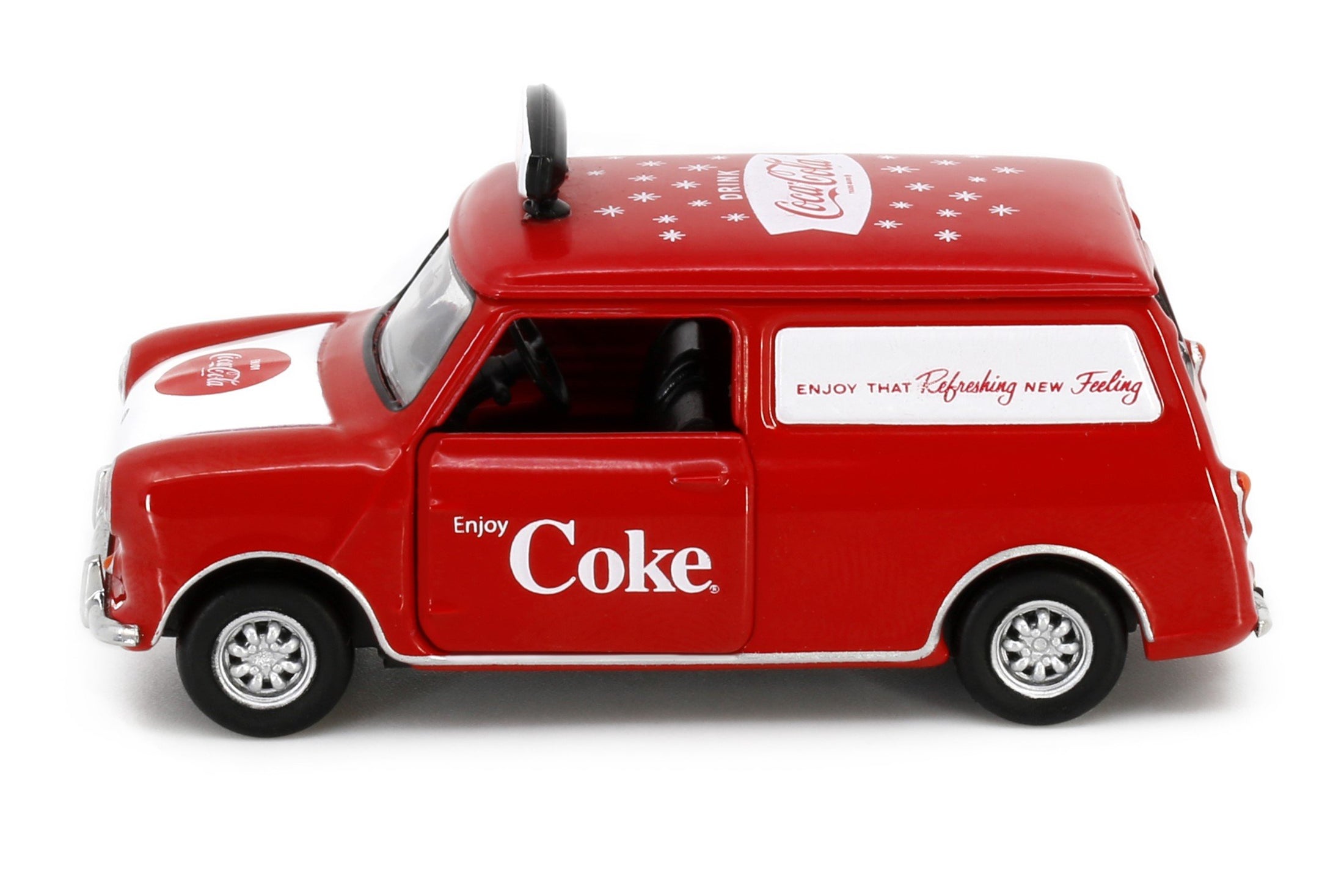 Tiny City Die-cast Model Car - Morris Mini Coca-Cola