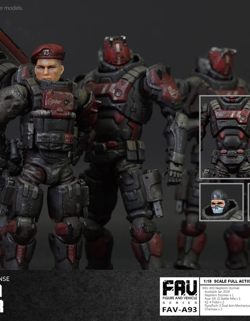 Load image into Gallery viewer, TOYS ALLIANCE x Acid Rain FAV-A93 Nephilim Stormer Action Figure
