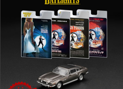 Load image into Gallery viewer, (Pre-order) Mini GT #922 Aston Martin V8 Vantage The Living Daylights 007 Model
