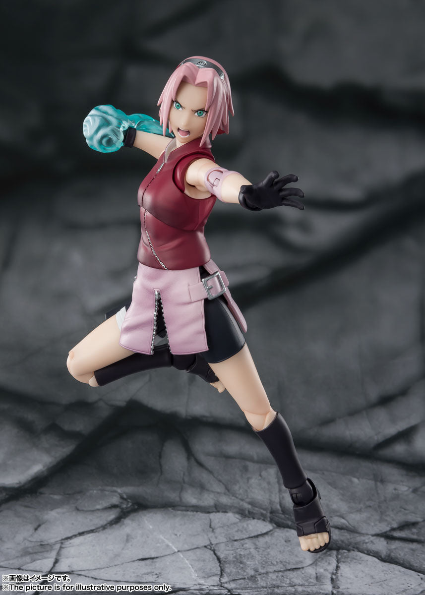 Bandai S.H.Figuarts Naruto Shippuden - Sakura Haruno Pvc Figure Set