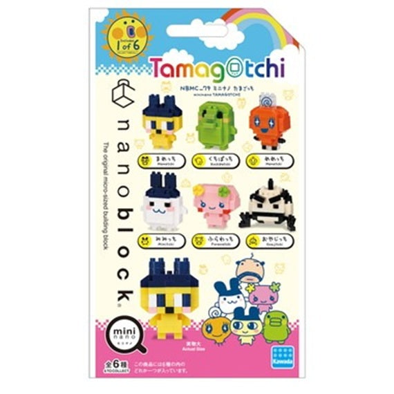 Nanoblock mininano  TAMAGOTCHI #2 (Full set of 6) Box Set #NBMC79