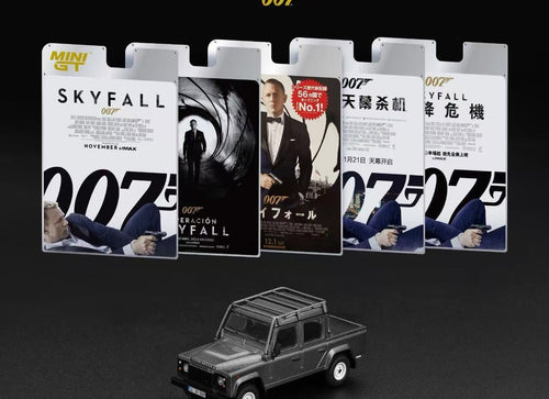 Load image into Gallery viewer, (Pre-order) Mini GT #918 Land Rover Defender 110 Crew Cab 007 Skyfall Diecast
