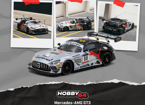Load image into Gallery viewer, (Pre-order) Tarmac Works 1/64 Mercedes-AMG GT3 24h of SPA 2022 Winner
