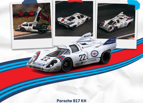 Load image into Gallery viewer, (Pre-order) Tarmac Works Porsche 917 KH 24h Le Mans 1971 Winner #22 Race finish
