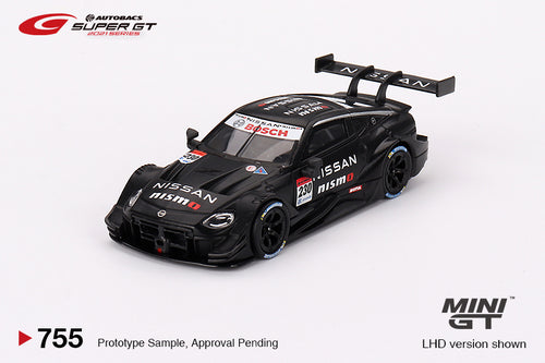 Load image into Gallery viewer, Mini GT #755 Nissan Z GT500 #230  2021 NISMO Presentation SUPER GT
