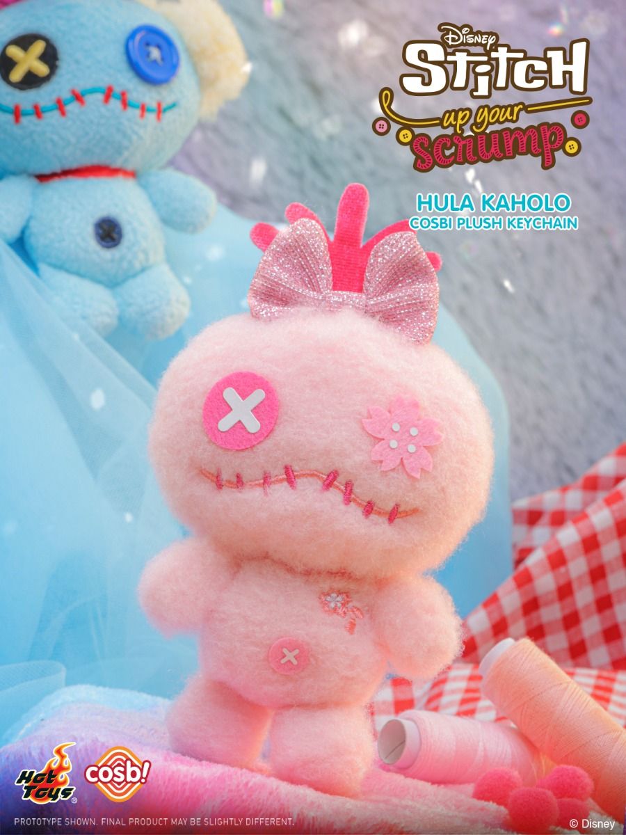 Hot Toys Disney Stitch Up Your Scrump Cosbi Plush Keychain Collection (Full set)