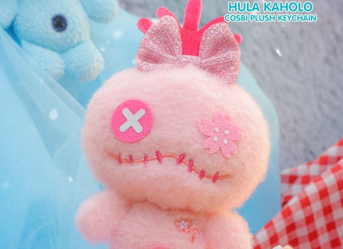 Load image into Gallery viewer, Hot Toys Disney Stitch Up Your Scrump Cosbi Plush Keychain Collection (Full set)

