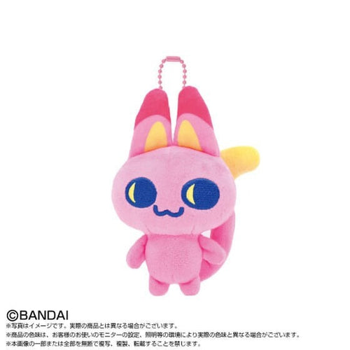 Load image into Gallery viewer, Bandai TAMAGOTCHI  PARADISE MASCOT MEOWTCHI Keychain PLUSH 12cm
