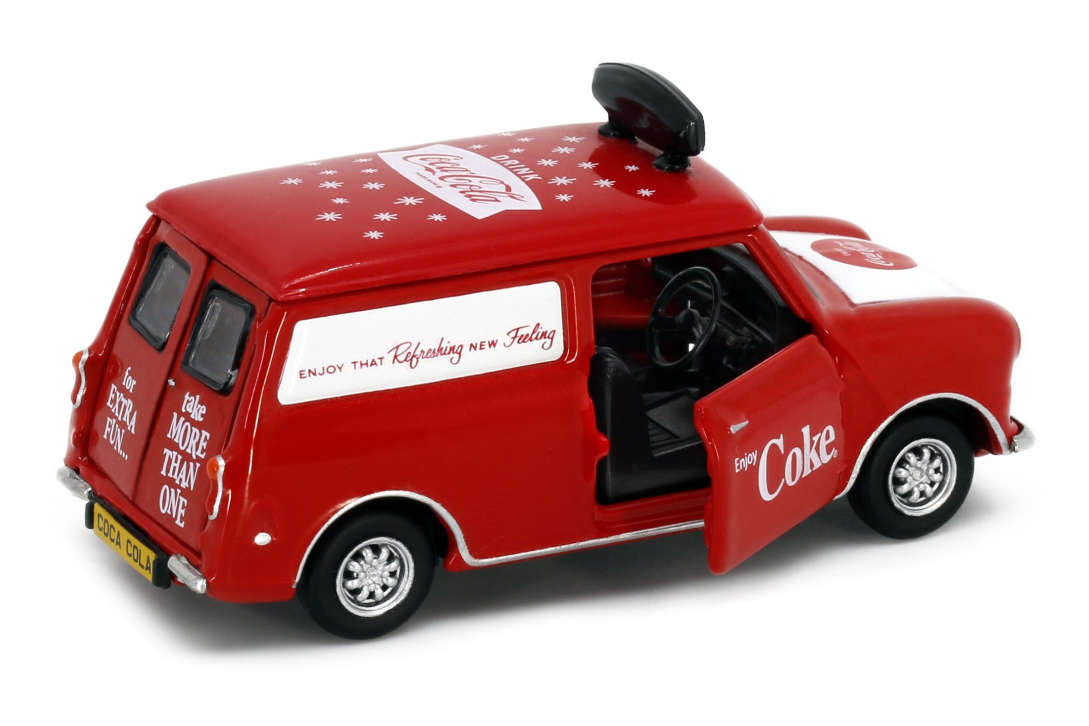 Tiny City Die-cast Model Car - Morris Mini Coca-Cola